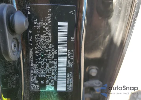 2011 Toyota Highlander Limited из США, поврежденный, VIN 5TDDK3EH4BS066935